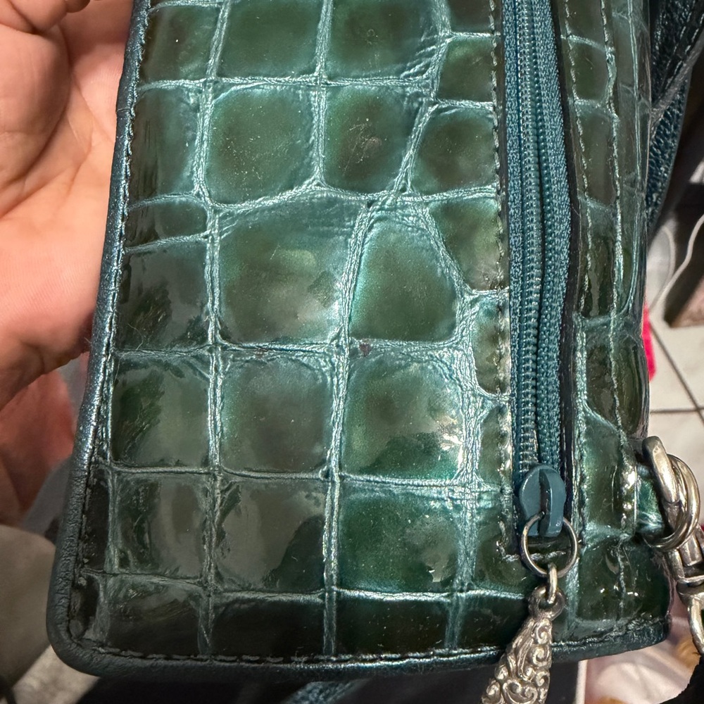 Brighton Emerald Reptile-Inspired Accessory - Picture 11 of 11
